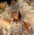 Susana Vieira desfila na novela 'Senhora do Destino '  Foto: TV Globo/ Reprodução