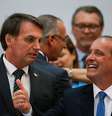 Presidente Jair Bolsonaro e ministro da Casa Civil, Onyx Lorenzoni, em Bento Gonçalves
05/12/2019 REUTERS/Diego Vara  Foto: Reuters