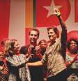 Fernando Haddad participa do primeiro dia de evento em comemoração aos 40 anos do Partido dos Trabalhadores (PT), no Circo Voador, na Lapa, Zona Central da cidade do Rio de Janeiro (RJ)  Foto: Gleisi Hoffmann/TWITTER / Estadão Conteúdo