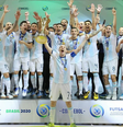 A Argentina é atual campeã do mundo no futsal (Foto: Reprodução/ Conmebol)  Foto: Gazeta Esportiva