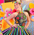 Vivian Amorim com look maranhense   Foto: Instagram/Reprodução