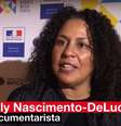 Kely Nascimento-DeLuca se tornou ativista pelos direitos das mulheres dentro e fora do futebol  Foto: YouTube / Reprodução