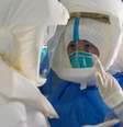 China registrou seis mortes entre equipes médicas que lidam com o Covid-19  Foto: DW / Deutsche Welle