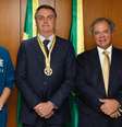 Jorge Jesus encontrou o presidente Jair Bolsonaro (Foto: Divulgação/Presidência da República)  Foto: Gazeta Esportiva