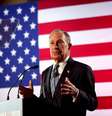 Michael Bloomberg discursa durante evento de campanha em Chattanooga, no Estado norte-americano do Tennessee
12/02/2020 REUTERS/Doug Strickland  Foto: Reuters