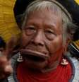 Cacique Raoni  em Piaracu , no Xingu, Mato Grosso 15/1/2020 REUTERS/Ricardo Moraes  Foto: Reuters