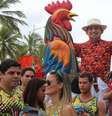 Miniatura do Galo da Madrugada no Carnaval do Recife, em 2019.   Foto:  Anderson Maia / Divulgação