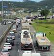 Teste é feito em motoristas de caminhões, vans e ônibus  Foto: Fotos Públicas/ Reprodução