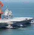 O porta-aviões chegou à China em 2002 e levou uma década para ficar pronto e operacional  Foto: Getty Images / BBC News Brasil