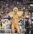 Sabrina Sato exibiu corpão em desfile da Gaviões  Foto: GIL GUZZO / Agência Estado