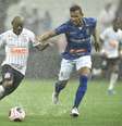 Corinthians empata debaixo de muita água.  Foto: Mauro Horita / Estadão Conteúdo