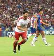 Independiente eliminou o Fortaleza com gol nos acréscimos.  Foto: Caio Rocha / FramePhoto / Estadão