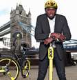 Empresa de patinetes de Usain Bolt recebe aporte de US$ 30 milhões   Foto: Bolt Mobility/Divulgação / Estadão
