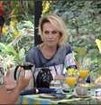 Ana Maria Braga, apresentadora do 'Mais Você', conversa com Guilherme, sexto eliminado do 'BBB 20'.  Foto: Reprodução/TV Globo / Estadão Conteúdo