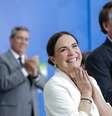 Regina Duarte assumiu o cargo no dia 4 deste mês  Foto: Alan Santos/PR / BBC News Brasil