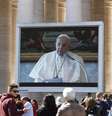 Papa celebra Angelus via streaming, em 8 de março  Foto: ANSA / Ansa - Brasil