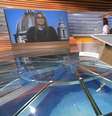 Ilze Scamparini se controlou para não chorar ao ser tomada por forte emoção ao vivo na Globo  Foto: TV Globo / Reprodução