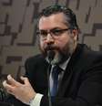 DF - ERNESTO ARAUJO-MINISTRO - POLÍTICA - o ministro das Relações Exteriores, Ernesto Araújo..- Foto: RENATO COSTA /FRAMEPHOTO/FRAMEPHOTO/ESTADÃO CONTEÚDO  Foto: RENATO COSTA /FRAMEPHOTO/FRAMEPHOTO/ESTADÃO CONTEÚDO / Estadão Conteúdo