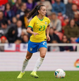 Luana em ação pela Seleção Brasileira (Foto: Divulgação/Facebook)  Foto: Gazeta Esportiva