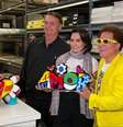 O presidente Jair Bolsonaro e primeira-dama Michelle visitaram o estúdio do artista plástico Romero Britto, em Miami  Foto: Reprodução/Twitter Planalto / Estadão Conteúdo