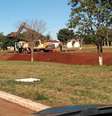 Paraguai coloca "trincheiras" na fronteira seca com o Brasil após primeira morte pelo covid-19  Foto: Prefeitura de Paranhos/divulgação / Estadão Conteúdo