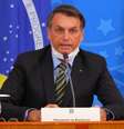 Bolsonaro afirmou que o número de mortes pela Covid será inferior ao de vítimas da H1N1  Foto: Wagner Pires / Futura Press