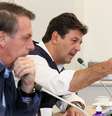 "Mandetta ajudou a potencializar pavor", ataca Bolsonaro  Foto: Isac Nóbrega / PR