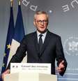 Bruno Le Maire, ministro das Finanças da França, durante conferência de imprensa
18/03/2020
Ludovic Marin/Pool via REUTERS  Foto: Reuters