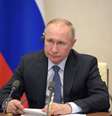 Vladimir Putin participa de videoconferência do G20  Foto: EPA / Ansa - Brasil