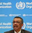 Tedros Adhanom Ghebreyesus, diretor-geral da OMS, durante entrevista coletiva em Genebra 
30/01/2020
REUTERS/Denis Balibouse  Foto: Reuters
