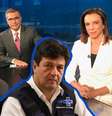 Sob o comando de Ana Paula Araújo e do estreante na bancada Helter Duarte, o JN fez dura crítica a Mandetta na edição de sábado (28)  Foto: Reprodução