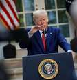 Presidente dos EUA, Donald Trump, durante entrevista coletiva na Casa Branca\
29/03/2020 REUTERS/Al Drago   Foto: Reuters