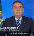 O presidente Jair Bolsonaro em pronunciamento nesta terça-feira, 31  Foto: Reprodução / Estadão Conteúdo