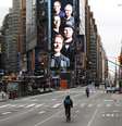 Times Square praticamente deserta em Nova York, em meio às medidas de isolamento na cidade
31/03/2020
REUTERS/Brendan Mcdermid   Foto: Reuters