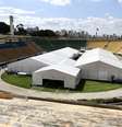 Estádio do Pacaembu terá hospital de campanha para atendimento a casos do novo coronavírus  Foto: Governo do Estado de SP/Divulgação / Estadão Conteúdo