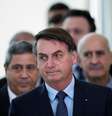 Presidente Jair Bolsonaro chega a salão do Palácio do Planalto para pronunciamento
01/04/2020
REUTERS/Ueslei Marcelino  Foto: Reuters