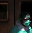 Agente de saúde com máscara de proteção contra coronavírus se dirige a entrada de hospital em Madri
28/03/2020
REUTERS/Sergio Perez  Foto: Reuters