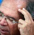 Ministro da Economia, Paulo Guedes, durante entrevista coletiva de imprensa em Brasília
31/03/2020
REUTERS/Ueslei Marcelino  Foto: Reuters