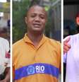 A operadora de caixa Laila Oliveira, o gari Luis Cláudio Caetano e o entregador Gilmar Ribeiro: personagens de destaque do Brasil sob isolamento social  Foto: Reprodução