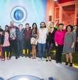 Participantes do 'Big Brother' durante a final do 'BBB 15'.  Foto: João Cotta / Globo / Divulgação / Estadão Conteúdo