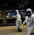 Militares das Forças Armadas desinfetam estação de metrô em Brasília em meio à pandemia do coronavírus
29/03/2020 REUTERS/Adriano Machado  Foto: Reuters