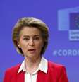 Von der Leyen anunciou que UE tem valores em caixa para ajudar outros países  Foto: EPA / Ansa - Brasil