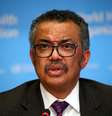 Tedros Adhanom Ghebreyesus, diretor-geral da OMS, durante entrevista coletiva em Genebra, Suíça 
28/02/2020
REUTERS/Denis Balibouse  Foto: Reuters