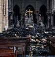 Catedral de Notre-Dame foi parcialmente destruída por incêndio em 15 de abril de 2019  Foto: EPA / Ansa - Brasil