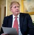 Primeiro-ministro britânico, Boris Johnson, durante pronunciamento em Londres
12/04/2020 Pippa Fowles/No 10 Downing Street/Divulgação via REUTERS  Foto: Reuters