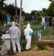 Enterro de homem de 34 anos que morreu devido ao coronavírus em cemitério de Manaus
10/04/2020
REUTERS/Bruno Kelly  Foto: Reuters
