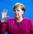 Chanceler alemã, Angela Merkel, durante briefing à impresa em Berlim
09/04/2020 Markus Schreiber/Pool via REUTERS  Foto: Reuters