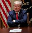 Trump participa de reunião com executivos da área de cuidados da saúde na Casa Branca, Washington 14/4/202. REUTERS/Leah Millis  Foto: Reuters