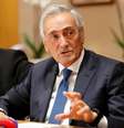 Presidente da Federação Italiana de Futebol, Gabrielle Gravina, durante entrevista coletiva
05/11/2019 REUTERS/Remo Casilli  Foto: Reuters