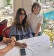 O apresentador Otávio Mesquita, Melissa Wilman e o filho Pietro.  Foto: Instagram/@melissawilman / Estadão